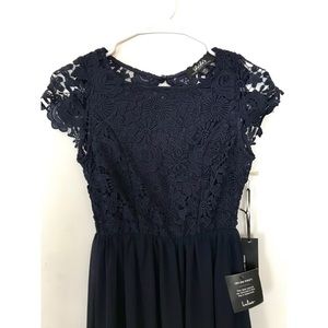 XS Navy Blue Gown